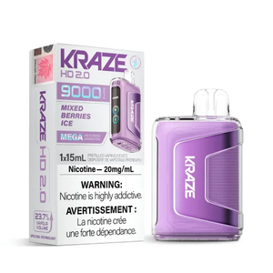 Kraze HD 2.0 9K Disposable Vape