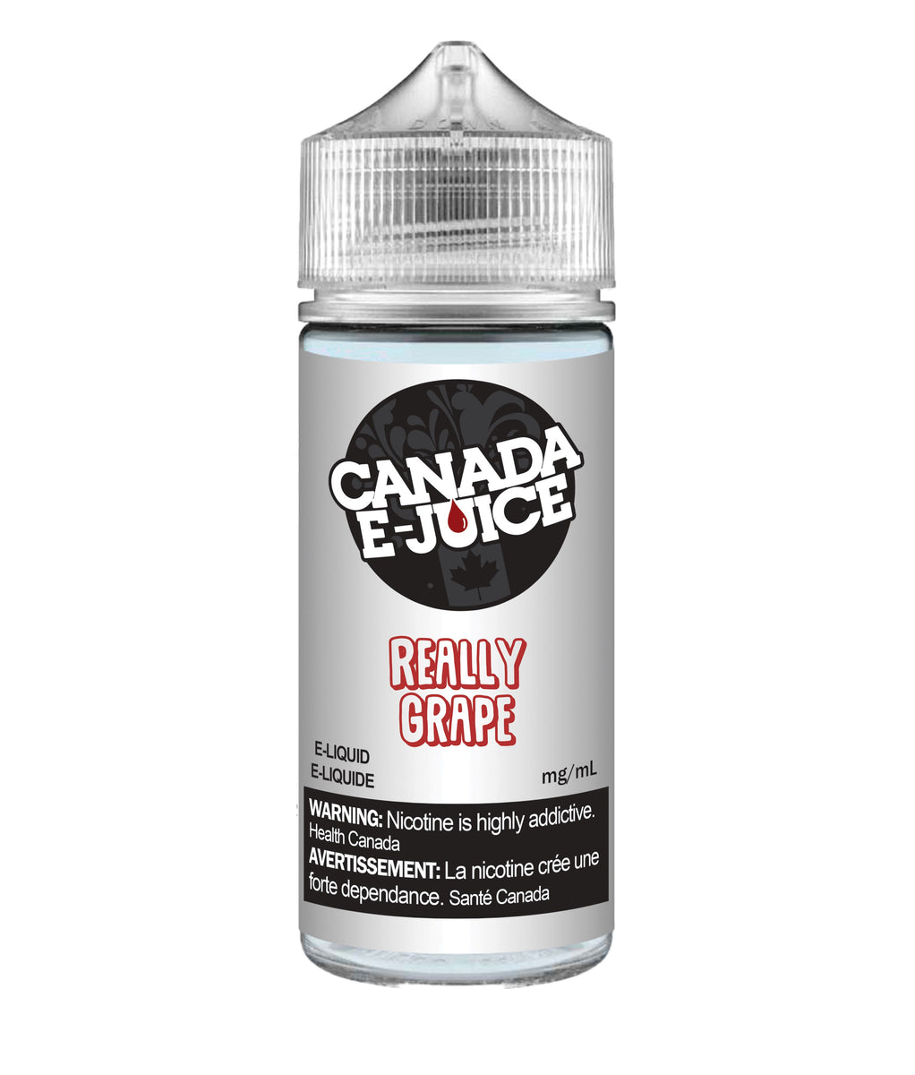 Jus de vape Really Grape  Vapors Canada  Vapours Canada