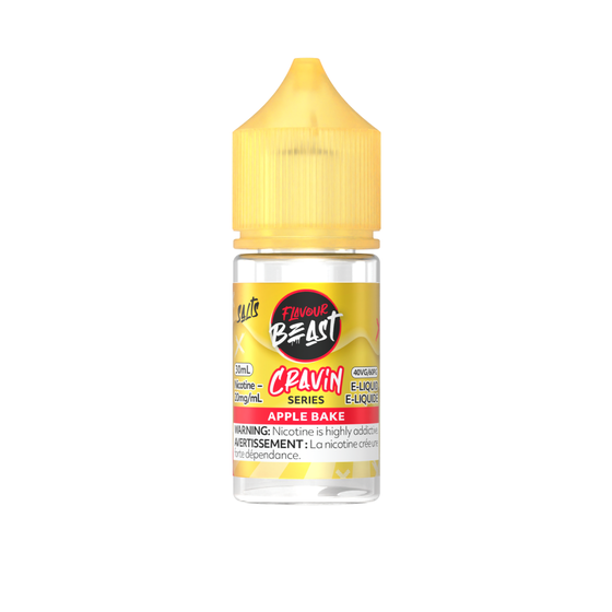 Apple Bake - Flavour Beast E-Liquid Cravin [ONTARIO] - 30ml / 20mg Salt Nicotine