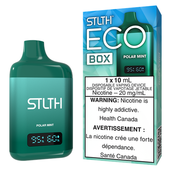 STLTH Eco Box Disposable Vape [ONTARIO] - Polar Mint