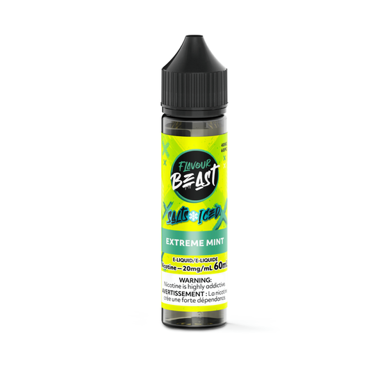 Extreme Mint Iced - Flavour Beast E-Liquid [ONTARIO] - 60ml / 20mg Salt Nicotine