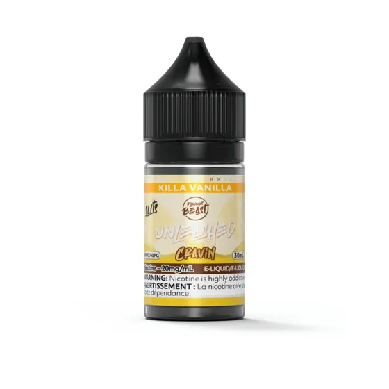 Killa Vanilla - Flavour Beast E-Liquid Unleashed Cravin [ONTARIO] - 30ml / 20mg Salt Nicotine