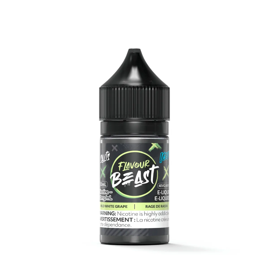 Wild White Grape Iced - Flavour Beast E-Liquid [ONTARIO] - 30ml / 20mg Salt Nicotine