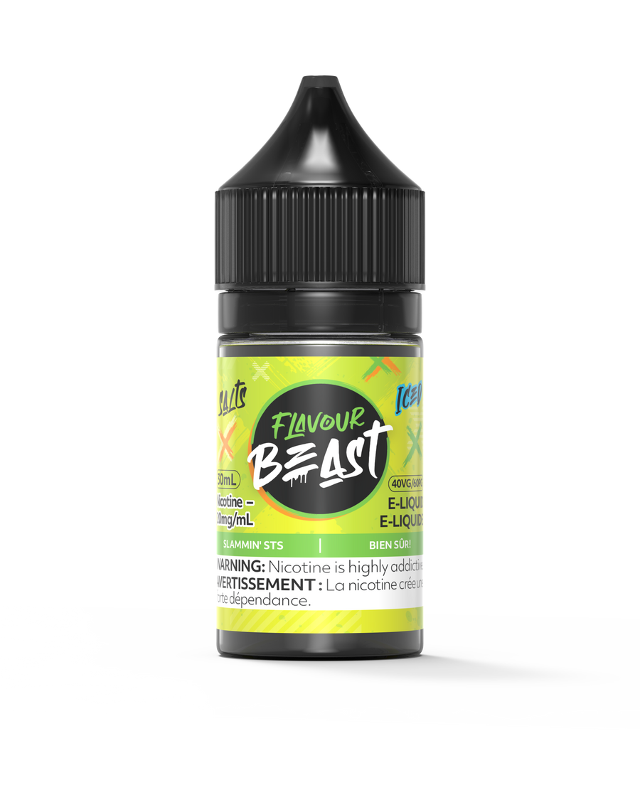 Slammin' STS Iced Flavour Beast e-liquid bottle - 30 mL