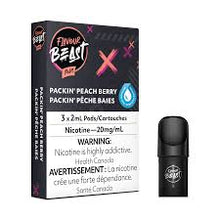 Charger l'image dans la galerie, Flavour Beast Pod Pack [FEDERAL] - Packin' Peach Berry / 20mg