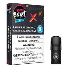 Charger l'image dans la galerie, Flavour Beast Pod Pack [FEDERAL] - Ragin' Raz Mango / 20mg