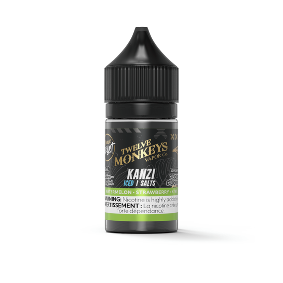 Kanzi Iced - Flavour Beast x 12 Monkeys E-Liquid [ONTARIO] - 30ml / 20mg Salt Nicotine