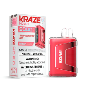 Kraze HD 2.0 9K Disposable Vape