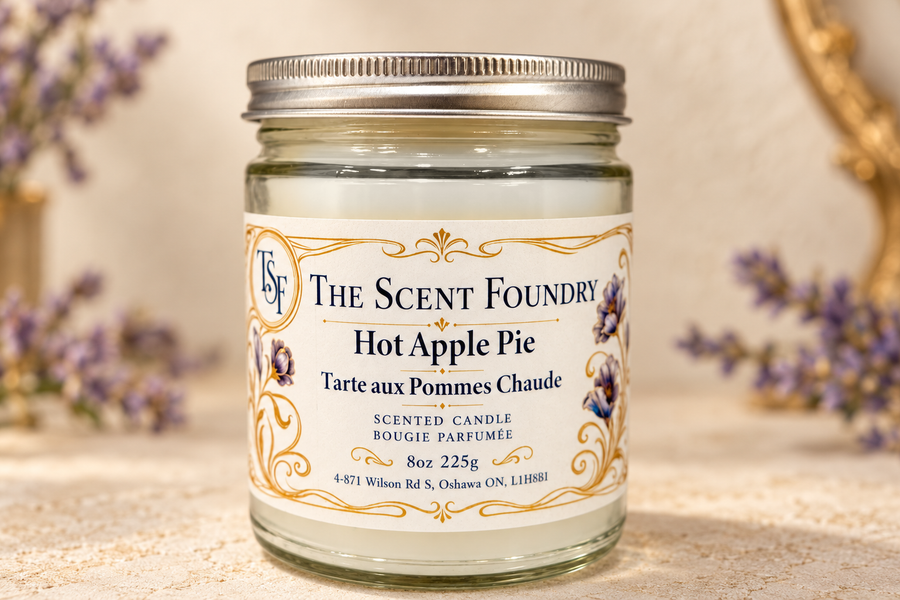 Hot Apple Pie - 8oz Candle by The Scent Foundry