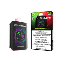 Charger l'image dans la galerie, STLTH x Geek Bar 80K Disposable Vape [ONTARIO] - Strawberry Twist Ice