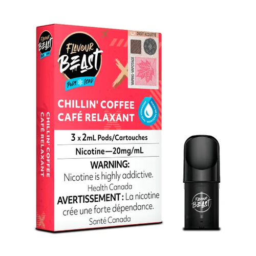 Flavour Beast Pod Pack - Chillin' Coffee Iced (Clearance)